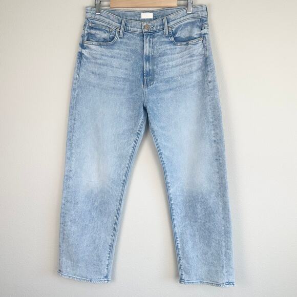 Mother The Ditcher Ankle Zip Jeans in Light as a Feather Size 31 EUC - Picture 5 of 13